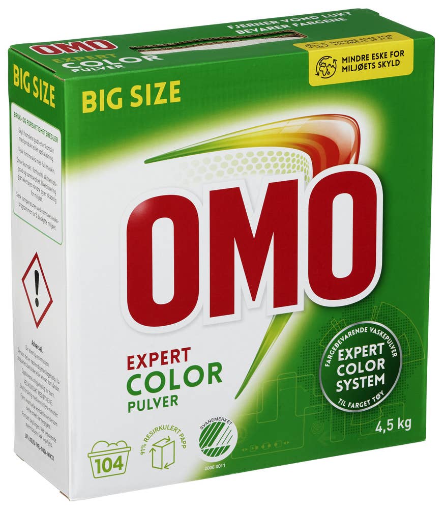 Omo Color Pulver