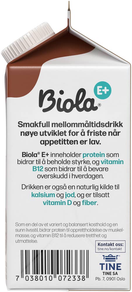 TINE E+ Biola kakao