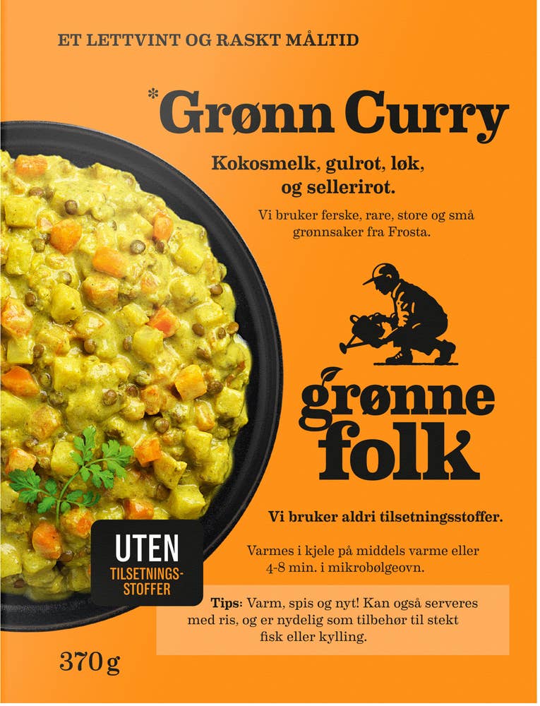 Grønn curry Maks 10 per kunde, 370 g