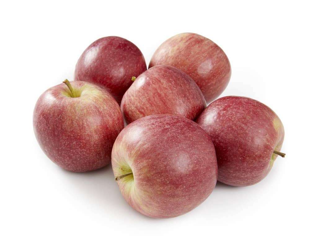 Epler, røde Crimson Snow, ca 900 gram, 6 pack, Italia