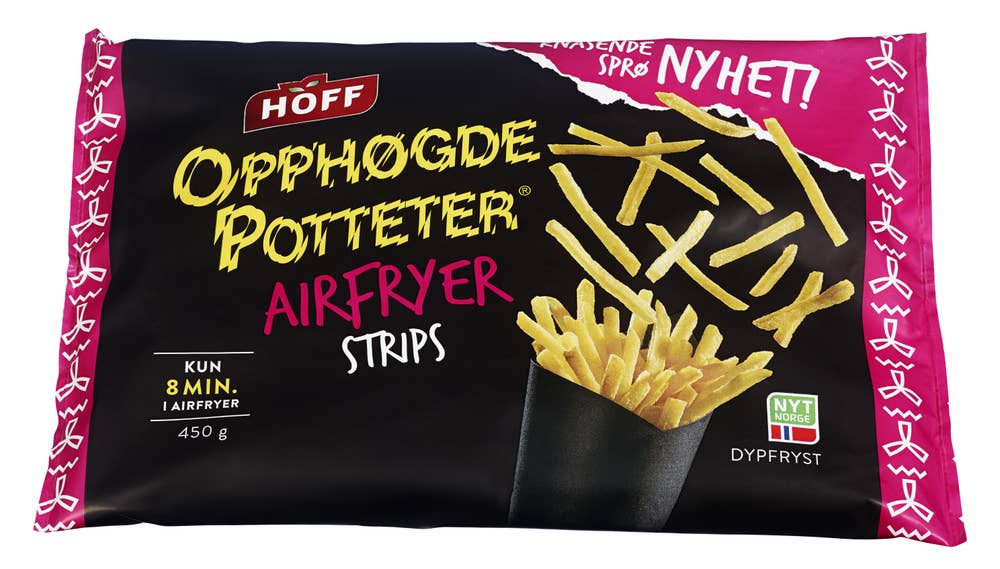 HOFF Opphøgde Potteter Opphøgde Potteter Airfryer Strips