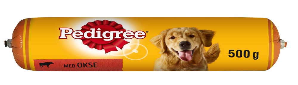 PEDIGREE Pølse til voksne hunder Med okse