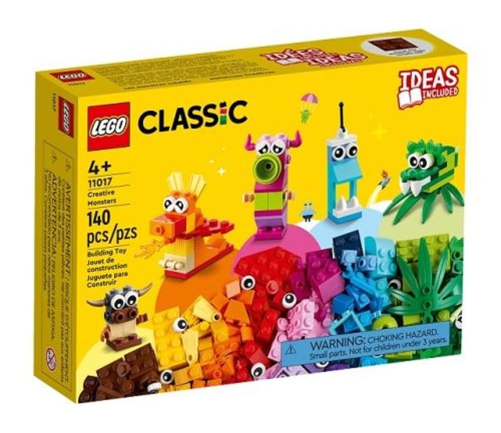 Sprell LEGO Classic Kreative monstre