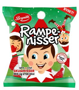 Brynild Rampenisser skumnisser med og uten gelé