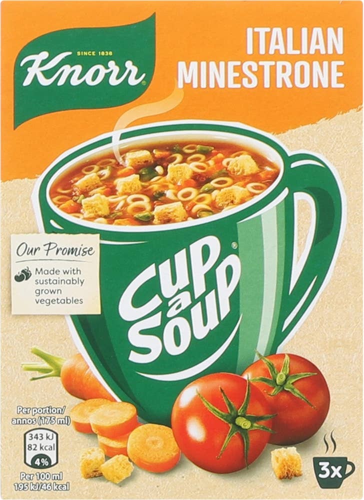 Minestronesuppe Cup a Soup, 3 stk