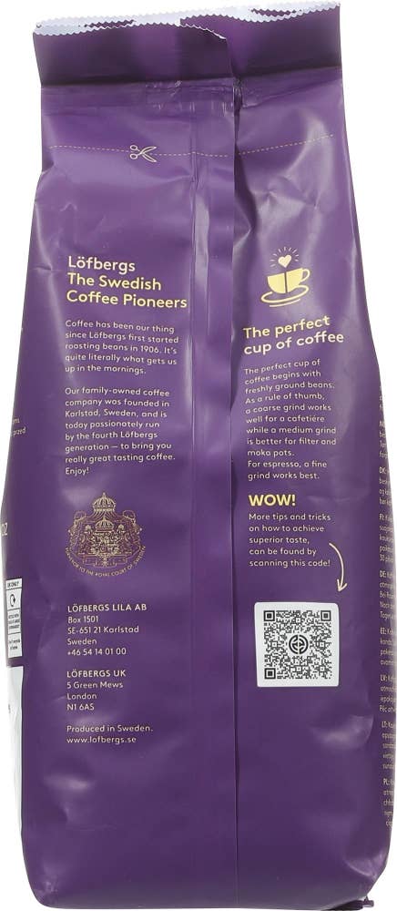 Löfbergs Kharisma Hele bønner Mørkbrent