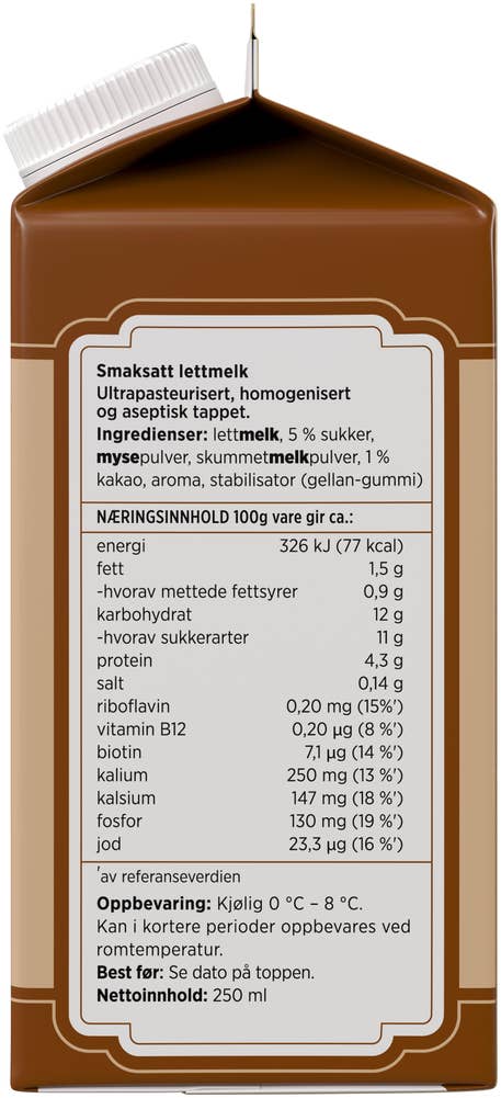 TINE Milkshake Sjokolade