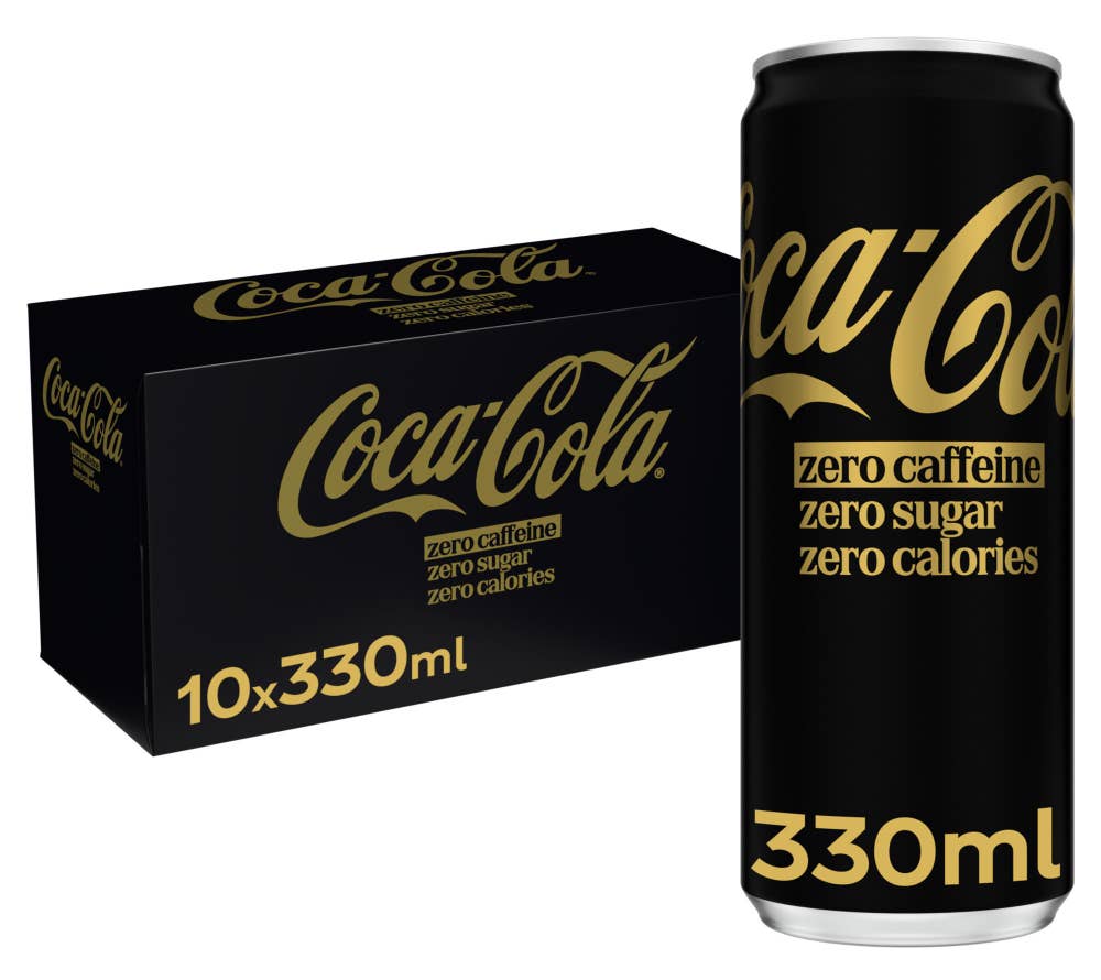 Coca-Cola Zero Sugar Zero Caffeine 10 x 0,33 l