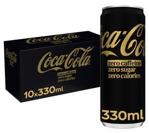 Coca-Cola Zero Sugar Zero Caffeine 10 x 0,33 l