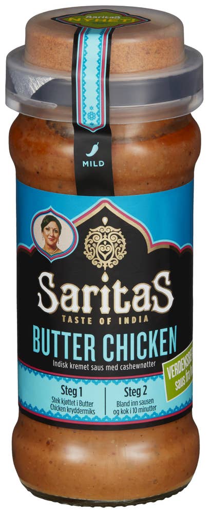 Saritas Butter Chicken med Kryddermiks