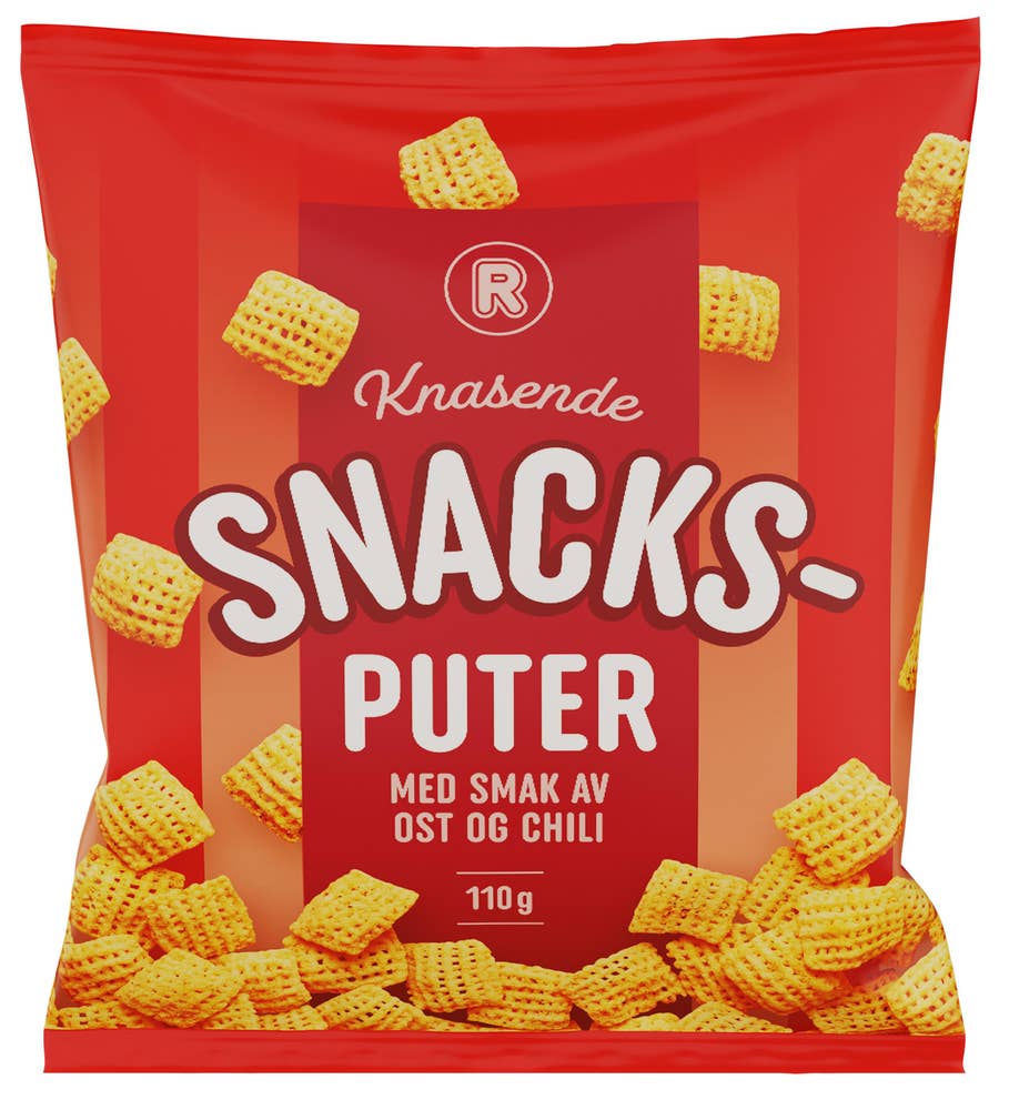 R Snacksputer Ost og Chili