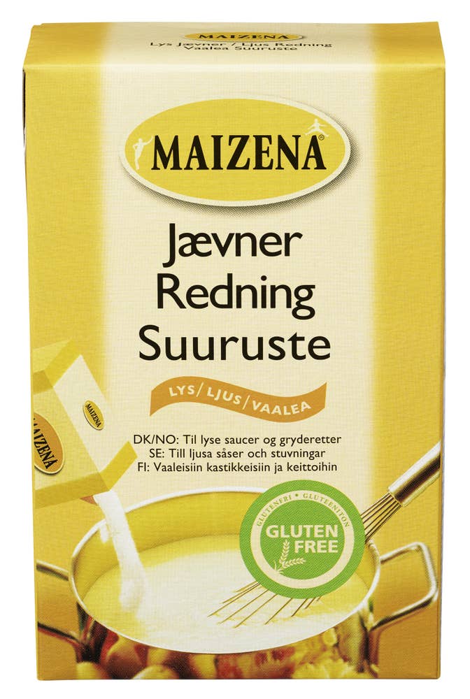 Maizena Jevner lys