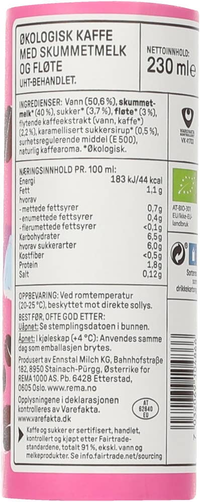 Kolonihagen Iskaffe Cappuccino