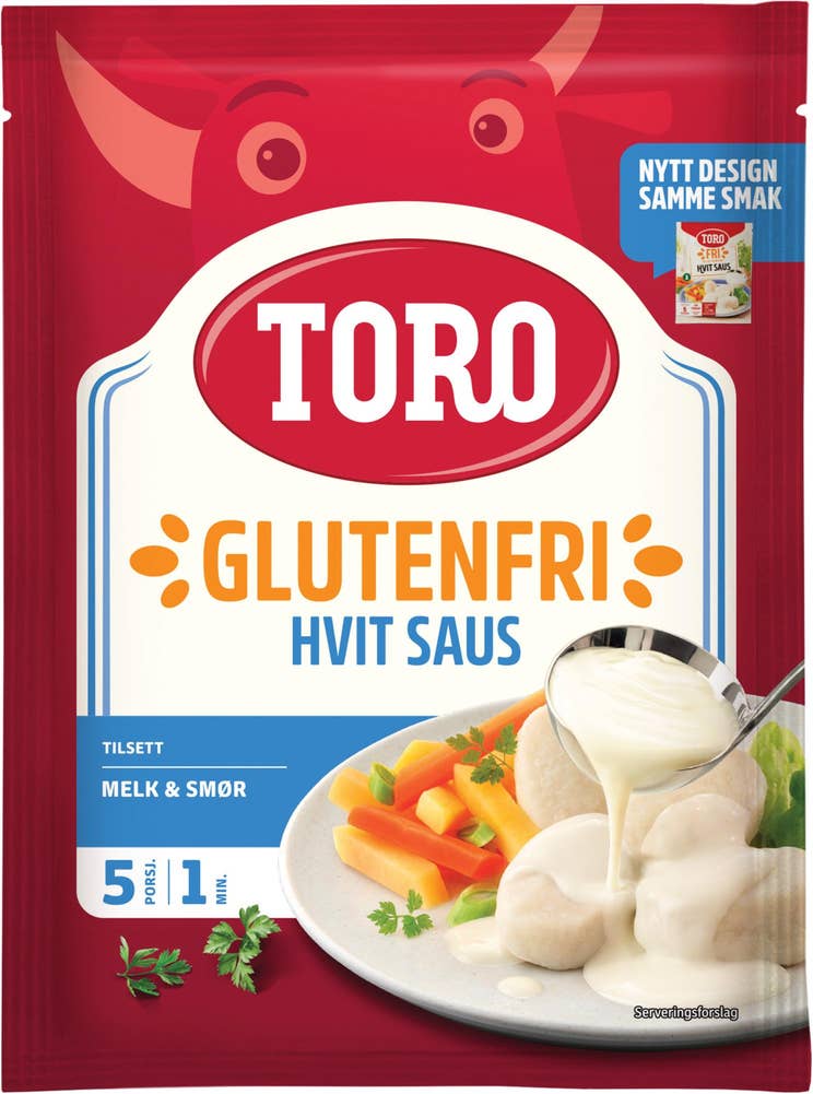 Toro Glutenfri hvit saus