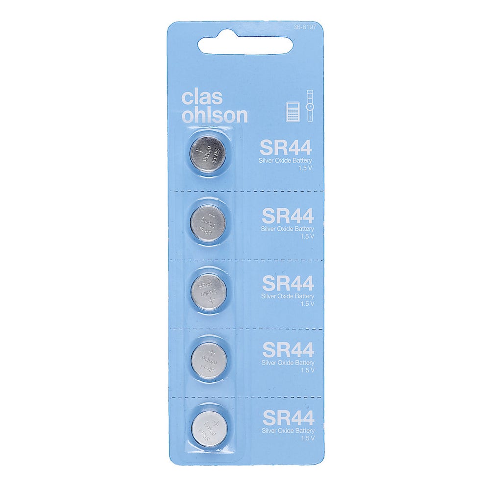 Clas Ohlson Sølvoksidbatteri Sr44