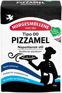 Norgesmøllene Pizzamel Tipo 00 Napolitansk Stil