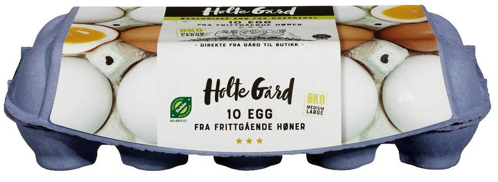 Holte Gård Økologiske Egg Str M/L
