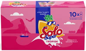 Solo Super Tropisk 10 x 0,33L