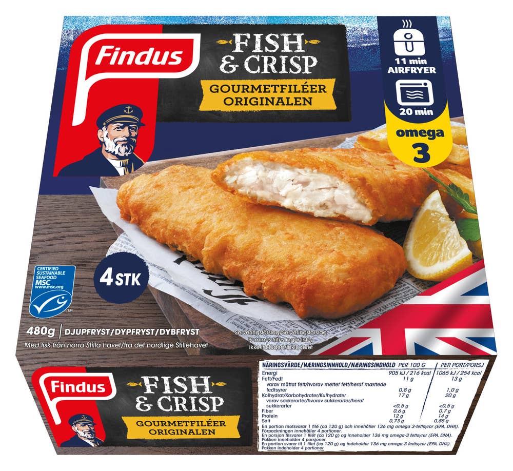 FINDUS Fish & Crisp Gourmet