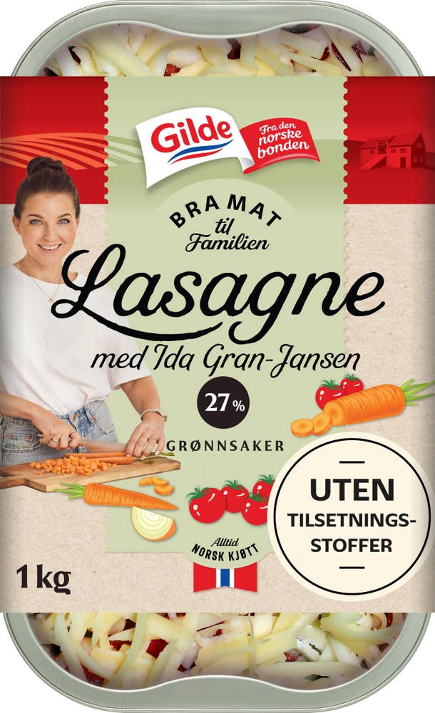 Bra mat til Familien Lasagne