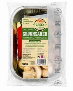 Grillklare Grønnsaker med Middelhavsdressing