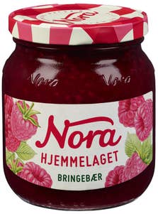 NORA Bringebærsyltetøy Hjemmelaget
