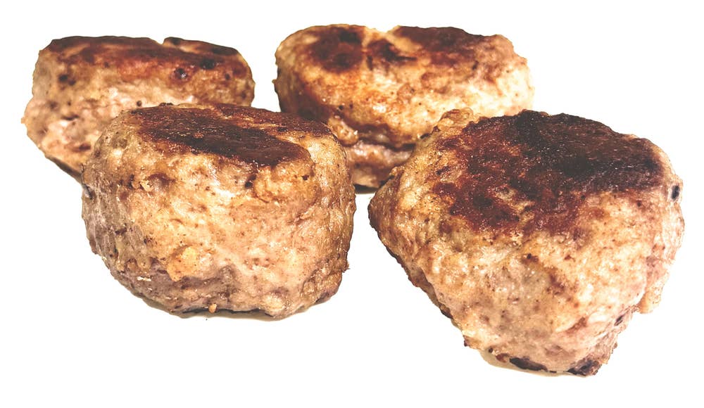 Heldiggris Medisterkaker av frilandsgris