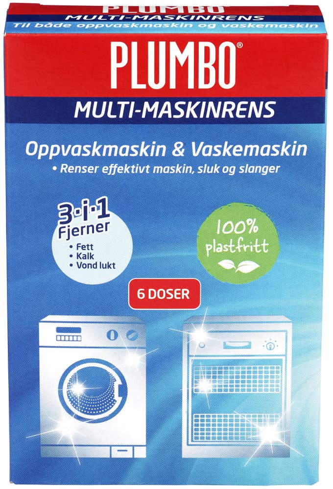 Plumbo Multi-maskinrens 6 doser
