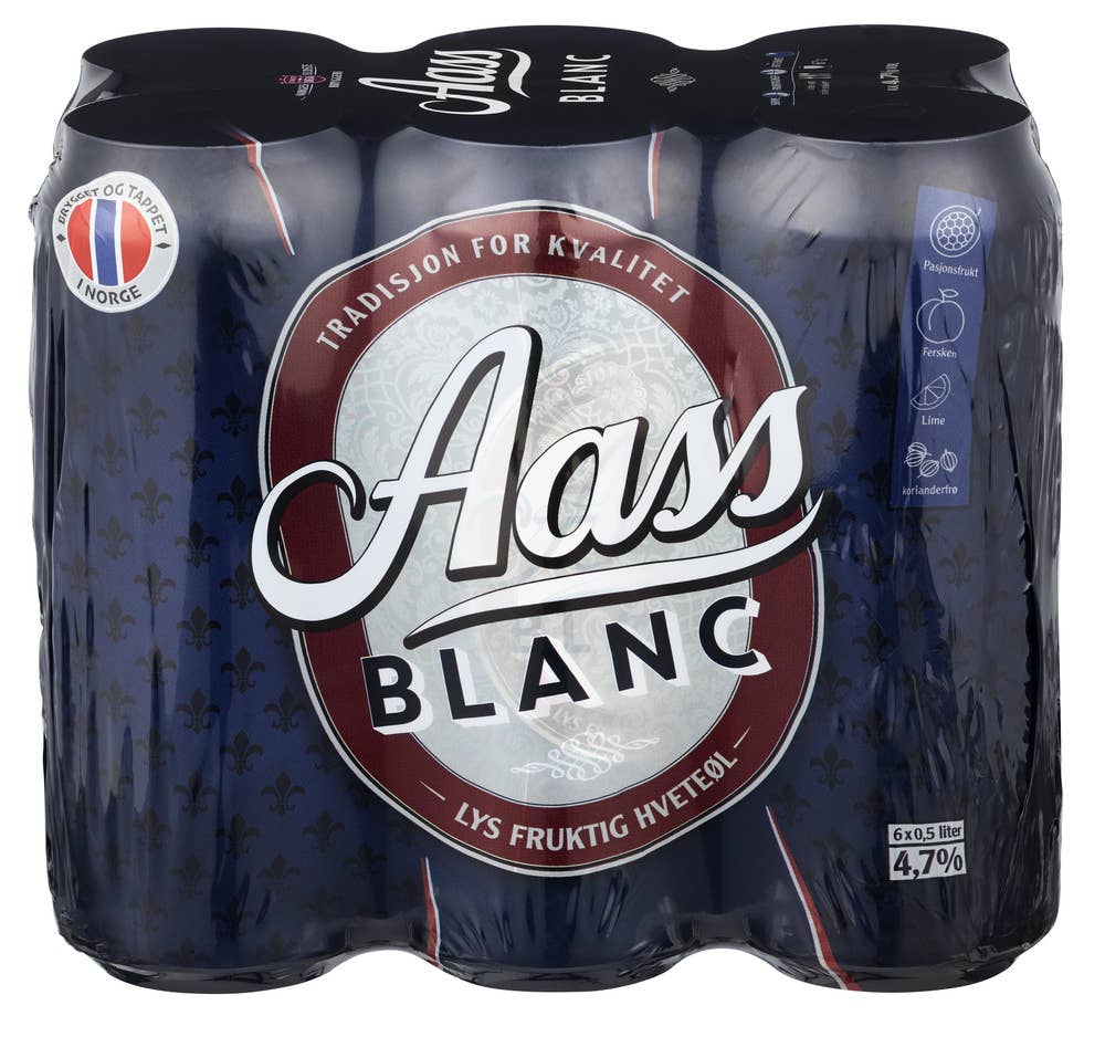 Aass Blanc 6 x 0,5l