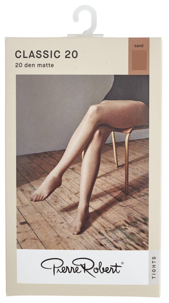 Pierre Robert Strømpebukse Classic 20D Sand, Str. 36-40