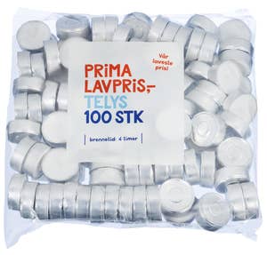 Prima telys 4 timer