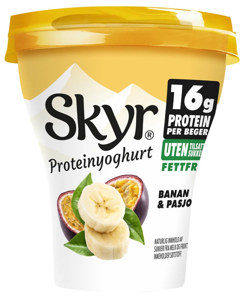 Q Skyr® Banan & Pasjonsfrukt