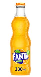 Fanta Orange Glassflaske