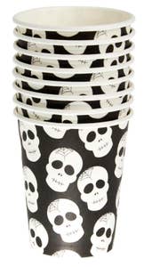 AB Alrik Hedlund Pappkopper med hodeskaller 250 ml, 8 stk, FSC-mix