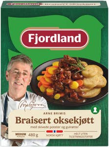 Fjordland Brimis braisert oksekjøtt