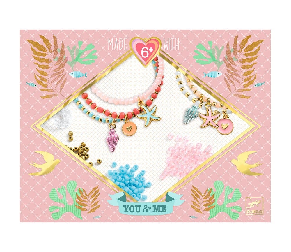 Sprell Lag armbånd med charms Skjell