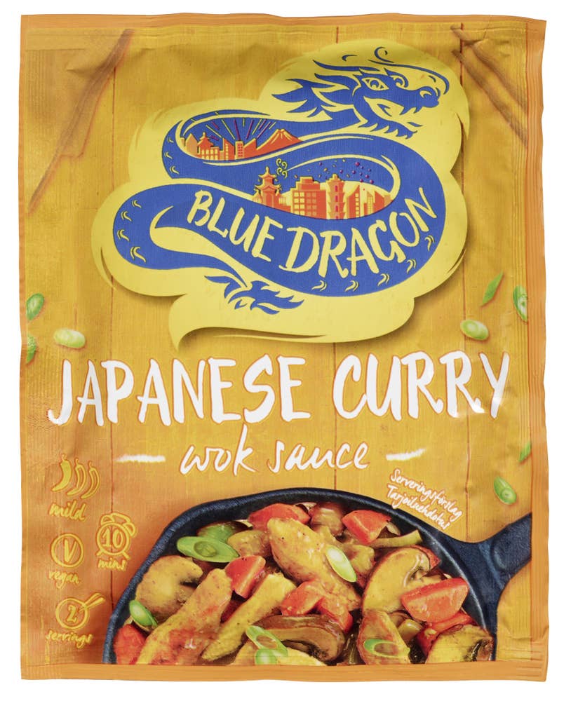 Blue Dragon Japanese Curry Wok
