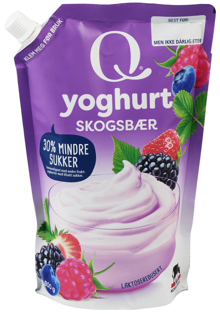 Frokostyoghurt Skogsbær, 800 g