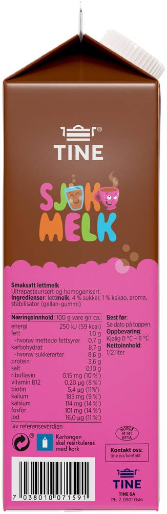 TINE Sjokomelk