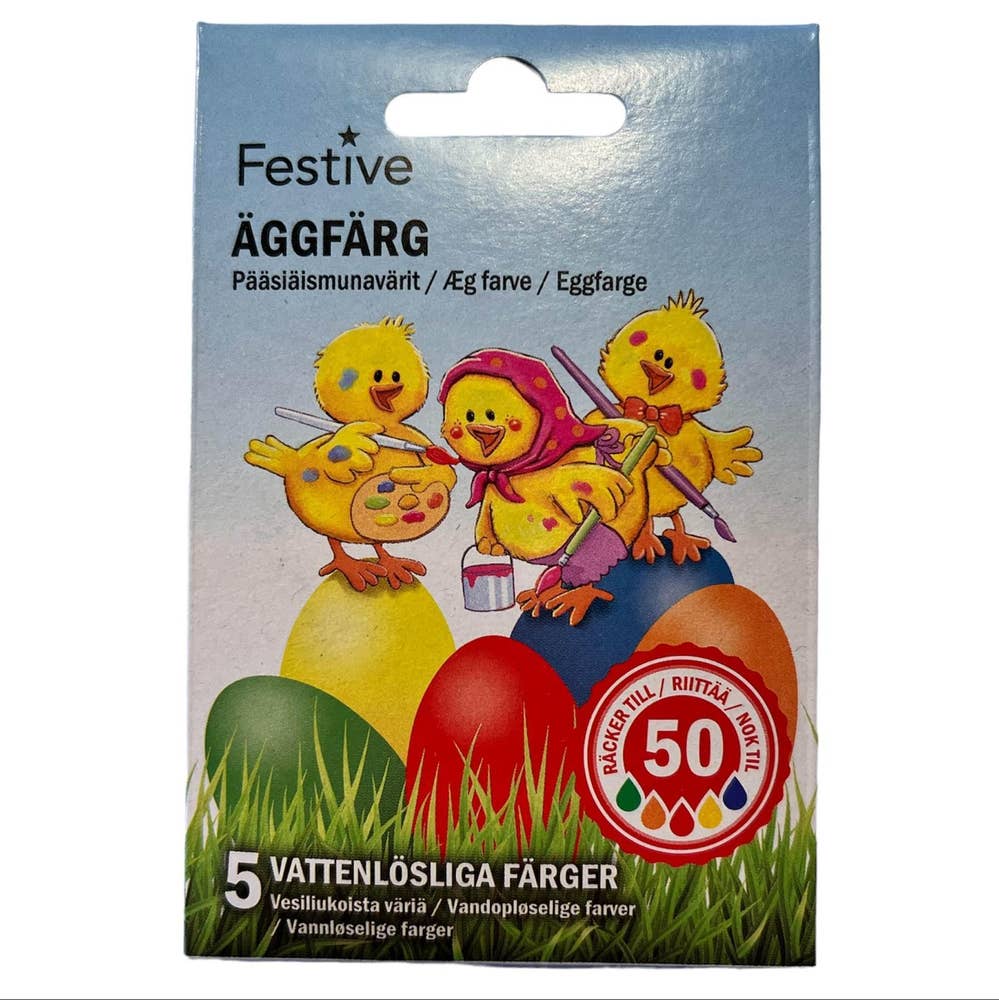 Sprell Eggfarge 5stk
