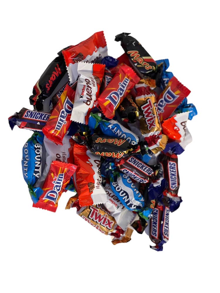 Innpakkede sjokoladebiter 300 g