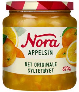 Nora Syltetøy Originale Appelsin