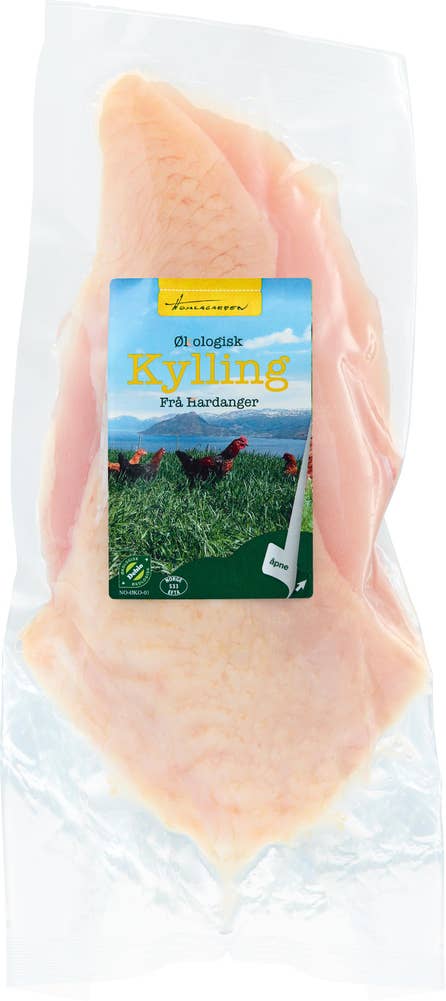 Homlagarden Økologisk kyllingbryst med skinn