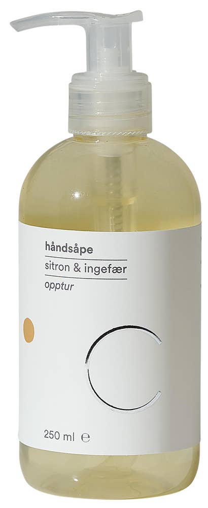 C soaps Håndsåpe Sitron og ingefær
