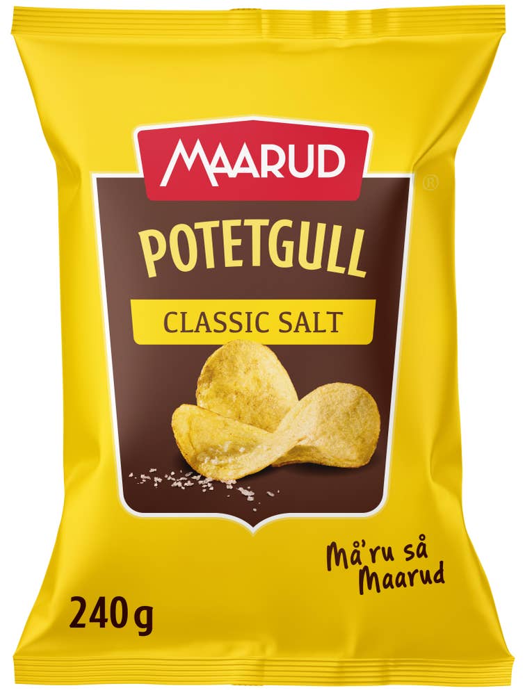 Maarud Potetgull classic salt