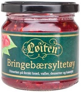 Løiten Bringebærsyltetøy