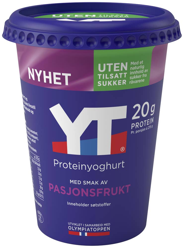 TINE YT proteinyoghurt Pasjonsfrukt