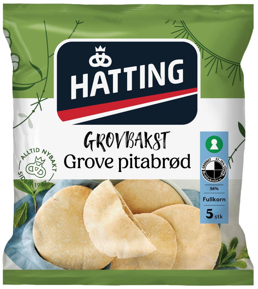 Grove Pitabrød 400 g