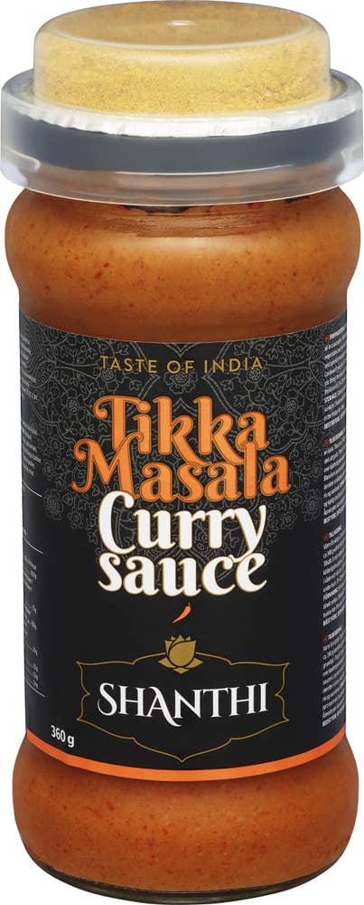 Shanthi Tikka Masala Curry Sauce Partivare