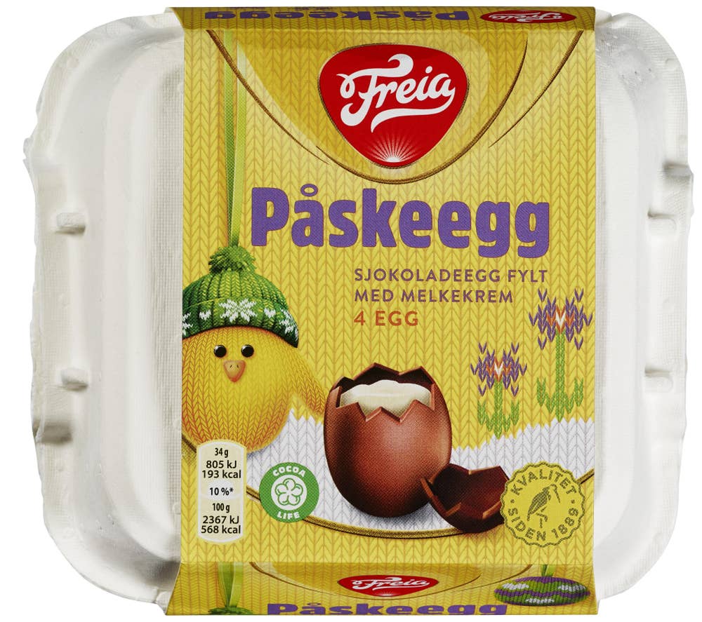 FREIA Fylte påskeegg 4 stk